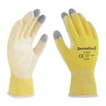 Guantes de nylon DermaCare 51-633 con poliuretano de 20cm