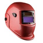 Optech Máscara de Soldar Roja Fotosensible