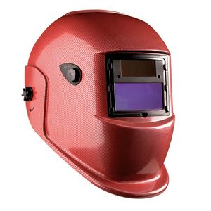 Optech Máscara de Soldar Roja Fotosensible