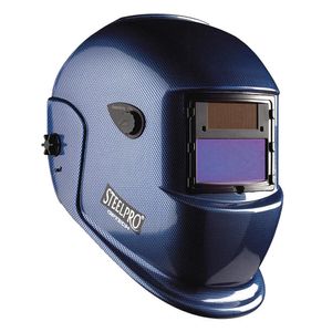 Optech Máscara Electrónica para Soldar Azul Fotosensible