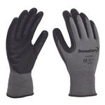 Guantes de nylon DermaCare 51-810N con nitrilo espumado 20cm