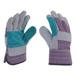 Guante Grisli Reforzado DermaCare Carnaza Res 99-602 27.5 cm