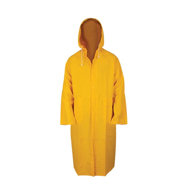 Impermeable gabardina amarillo Derma Care