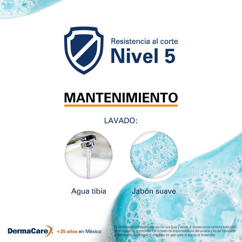 Guante anticorte con Kevlar® - Derma Care