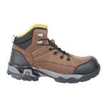 Botas de seguridad SF09C Sicuro casco policarbonato café hombre