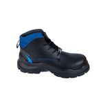 Bota-Borcegui-Micropiel-Napa-Color-Negro-con-Azul-Casco-de-Policarbonato-Suela-de-PU-Dielectrico-Modelo-STR01