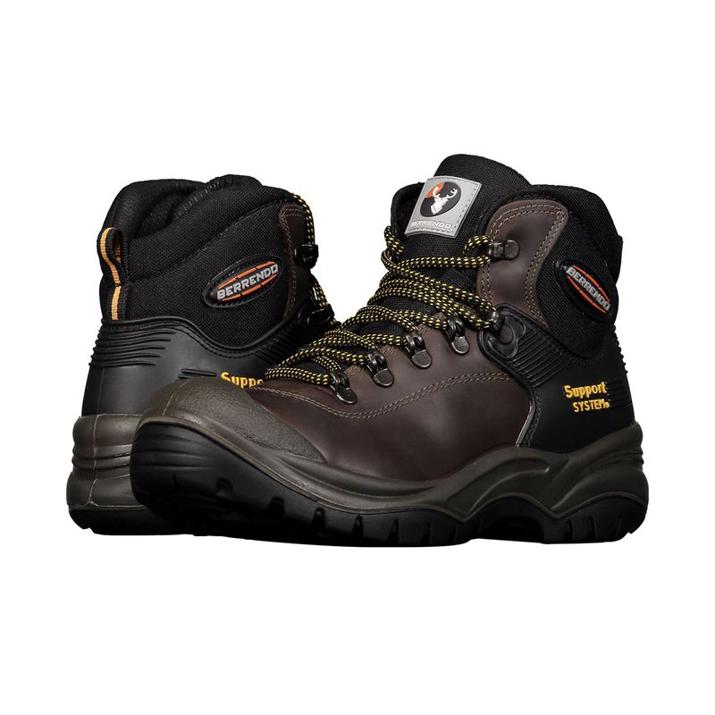 Bota de Seguridad cl sica industrial para hombre Berrendo 703