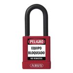 74-40-Kd-Rojo-Candado-Bloqueo-Abus-Dielectrico-