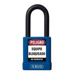 Candado de bloqueo dieléctrico Abus 74/40 KD azul