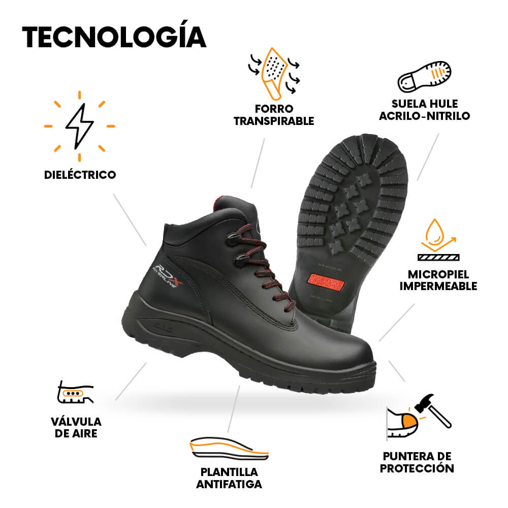 Rdx Zapato De Seguridad Riverline Ergonomic Botas De Seguridad