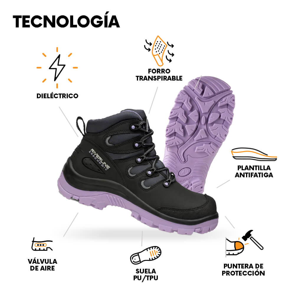 Quantum Botas Industriales Riverline Ergonomic Precio Botas