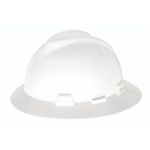 Casco de Seguridad V-Gard MSA Ala Completa Tipo I Blanco