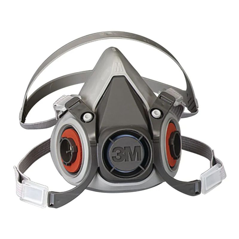 3M RESPIRATORE CON SEMIMASCHERA RIUTILIZZABILE 6300 Large Conf Da Pz 1 - Foto 10