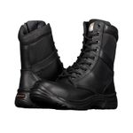Botas tácticas Berrendo 334 piel napa unisex color negro