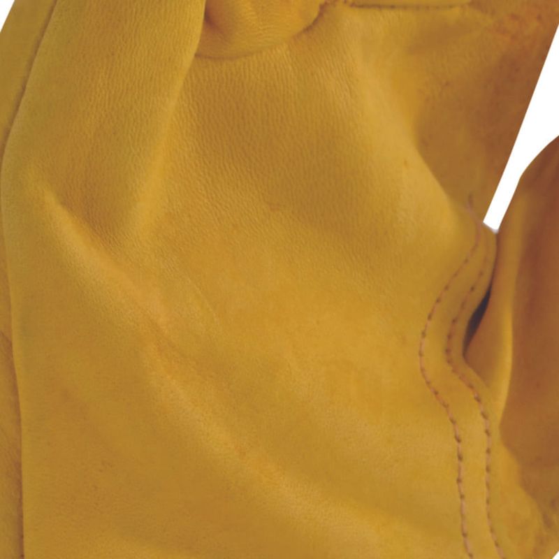 Guante operador flor de piel de res