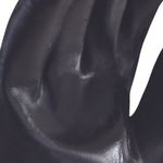 Guante negro con una inmersión de pvc consoporte de algodón 18 pulgadas