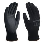 Guantes de nylon DermaCare 51-600 poliuretano negro