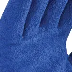 Zoom a la textura corrugada del guante de látex DermaCare 16-975